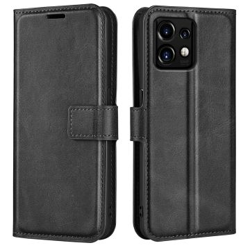 Portemonnee-etui voor Motorola Edge Plus (2023) / Motorola Moto X40 / Motorola Edge 40 Pro - Zwart