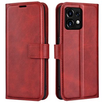 Portemonnee-etui voor Motorola Edge Plus (2023) / Motorola Moto X40 / Motorola Edge 40 Pro - Rood