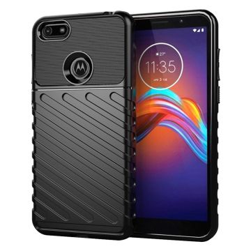 Thunder Motorola Moto E6 Play Hoesje - Zwart