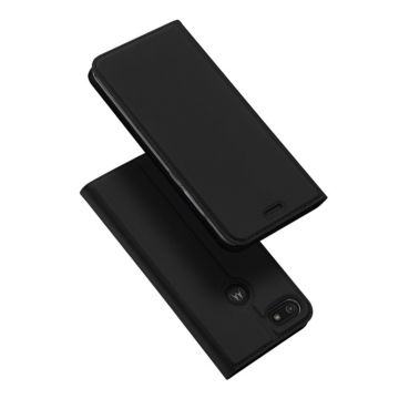 Dux Ducis Skin Pro voor Moto E6 Play - Zwart