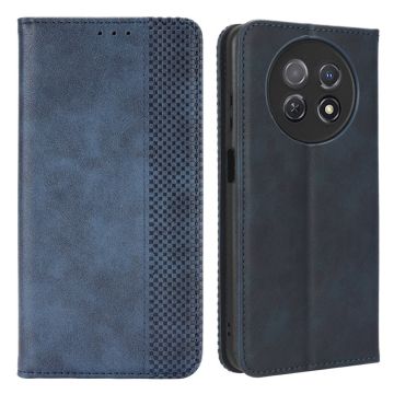 Bofink Vintage Huawei Enjoy 60X leren beschermhoesje - Blauw