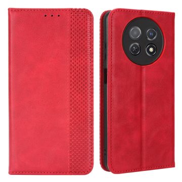 Bofink Vintage Huawei Enjoy 60X leren beschermhoesje - Rood