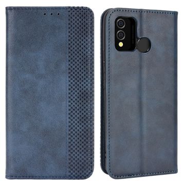 Bofink Vintage BLU J9L leren beschermhoesje - Blauw