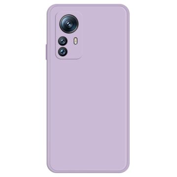 Afgeschuinde rubberen beschermhoes tegen vallen voor Xiaomi 12S Pro / 12 Pro - Paars
