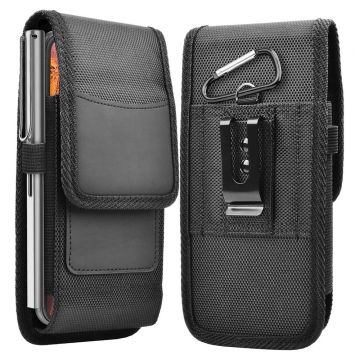 Universele nylon verticale telefoon heuptas - Maat: L