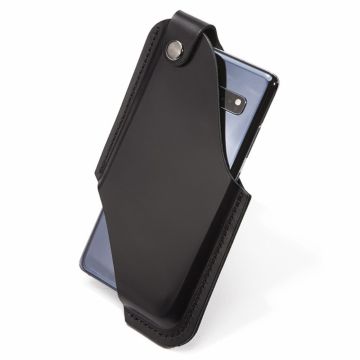 Universele rundleren heuptas voor je telefoon - Zwart Maat: S
