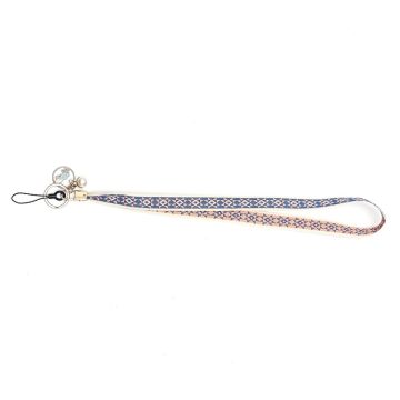 80cm totem stijl halsband met vintage hanger - Roze