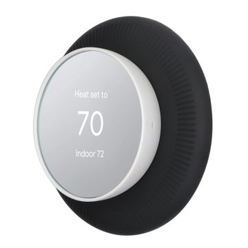 Siliconen afdekking voor Nest Thermostat - Zwart