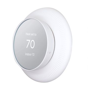 Siliconen afdekking voor Nest Thermostat - Wit