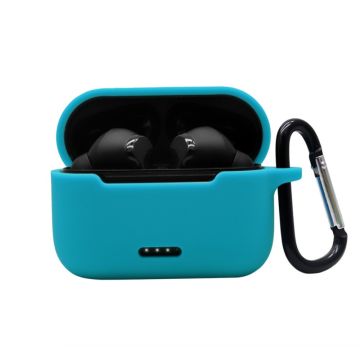 TOZO NC2 siliconenn hoesje met karabijnhaak - Meerblauw
