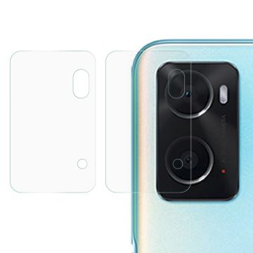 Oppo A76 / A36 2,5D geharde glazen cameralens beschermer