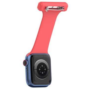 Apple Watch Series 8 (45 mm) / Watch Ultra siliconenn horlogebandje - Rood