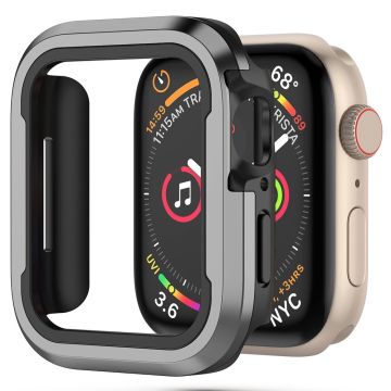 Apple Watch Series 8 (45 mm) aluminiumlegering hoesje - Zwart / Grijs