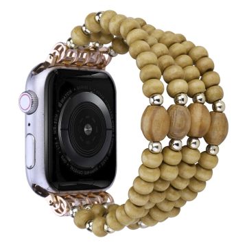 Apple Watch Series 8 (45 mm) / Watch Ultra Rose kralen horlogebandje - 4-Rijige Primary Color Kralen