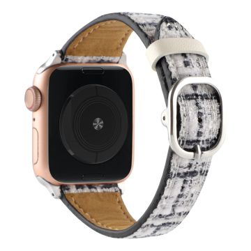 Apple Watch Series 8 (45 mm) / Watch Ultra pluche rasterbandje - Grijs