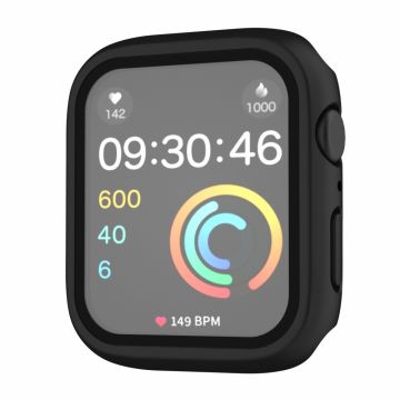 Apple Watch Series 8 (45 mm) beschermhoes met gehard glas - Zwart