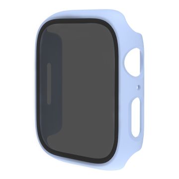 Apple Watch Series 9 45 mm geïntegreerd hoesje met gehard glas - Sea Ice Blue