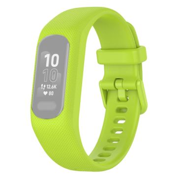 Garmin Vivosmart 5 eenvoudige siliconenn horlogeband - Cyaan