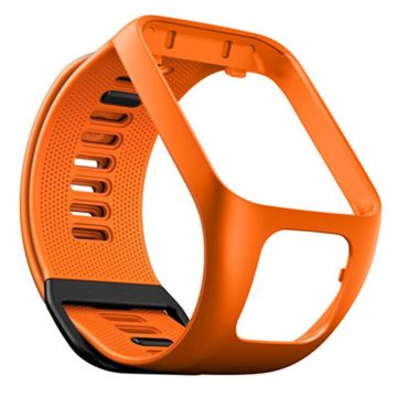 Siliconen horlogeband voor TomTom horloge - Oranje